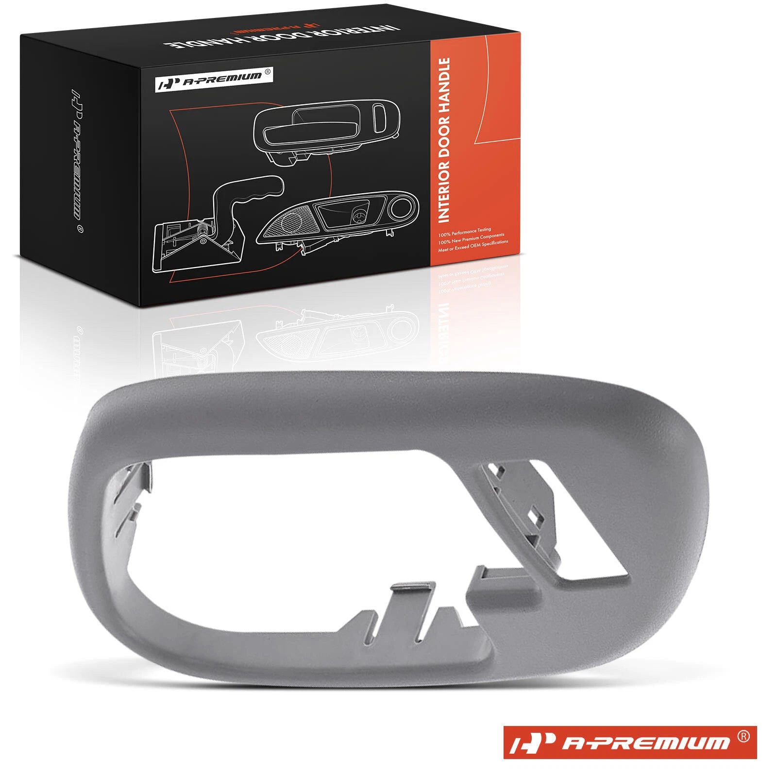 Front Right Plastic Interior Door Handle for Chevrolet Tahoe GMC Yukon (2007–2014)