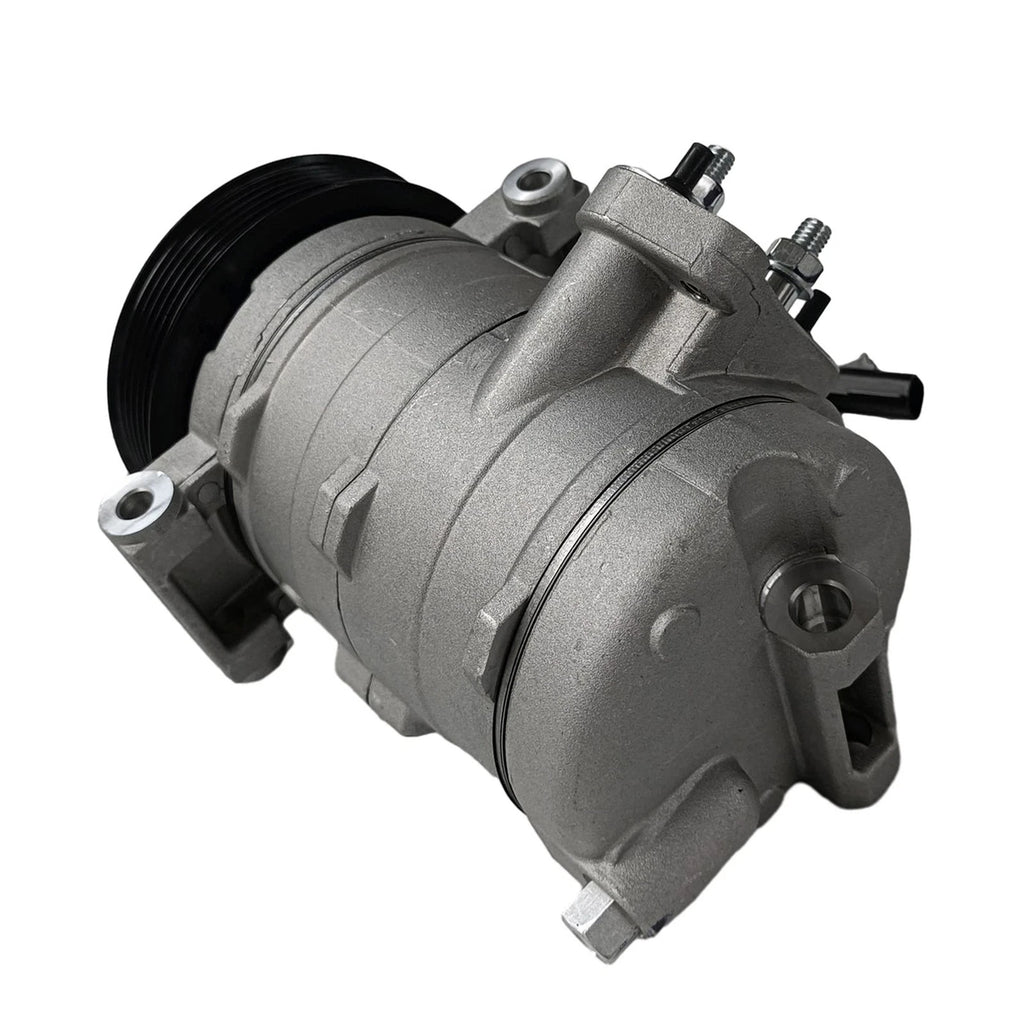 AC Compressor with 6-Groove Pulley and Clutch for Jeep JK Wrangler (2007–2011) CO11147JC