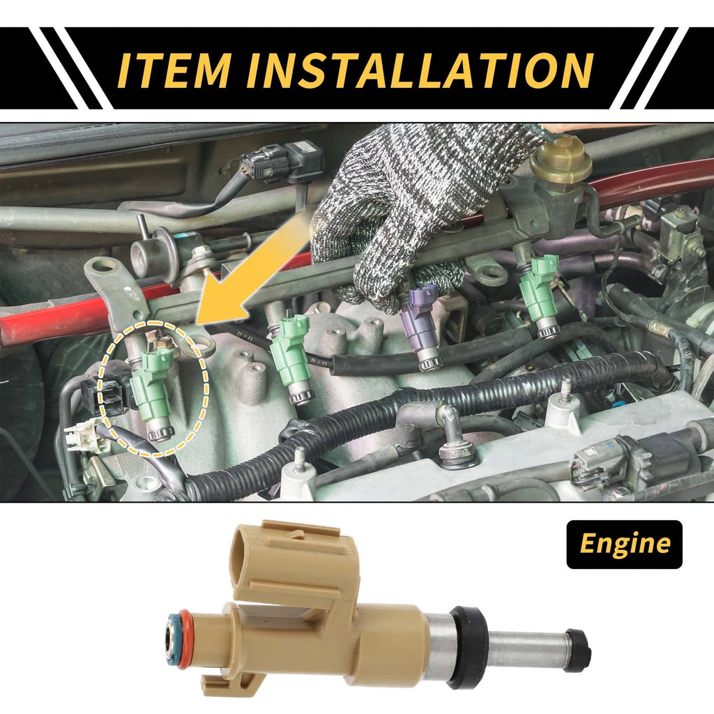 Fuel Injector for Toyota Tundra (2007–2009) No. 2320909150, 12 Holes