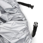 XXL Black & Silver Motorcycle Cover for Honda Shadow Rebel 250 500 750 1100 VTX (1996-2023)