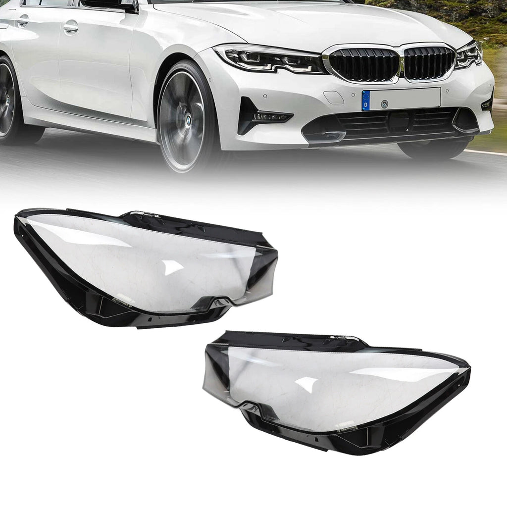 Headlight Lens Cover for BMW 3 Series G20 (2019–2021) Left & Right
