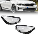 Headlight Lens Cover for BMW 3 Series G20 (2019–2021) Left & Right