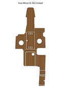 EVA Faux Teak Decking Floor Pads for Four Winns SL 262 (2010–2019)