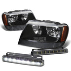 Smoke LED Fog Light Kit for Jeep Grand Cherokee (1999–2004)