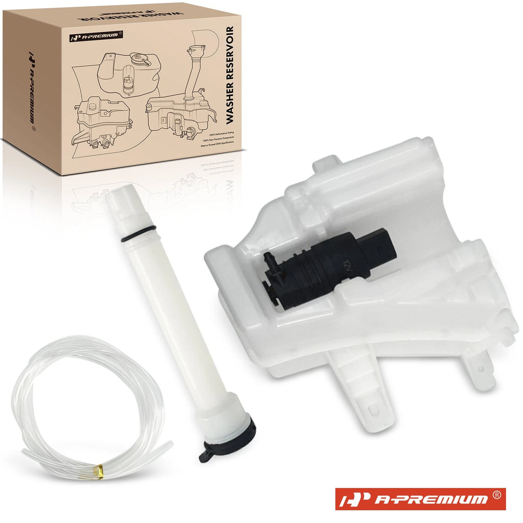 Windshield Washer Reservoir with Cap & Pump for Chevy Sonic (2012–2020)