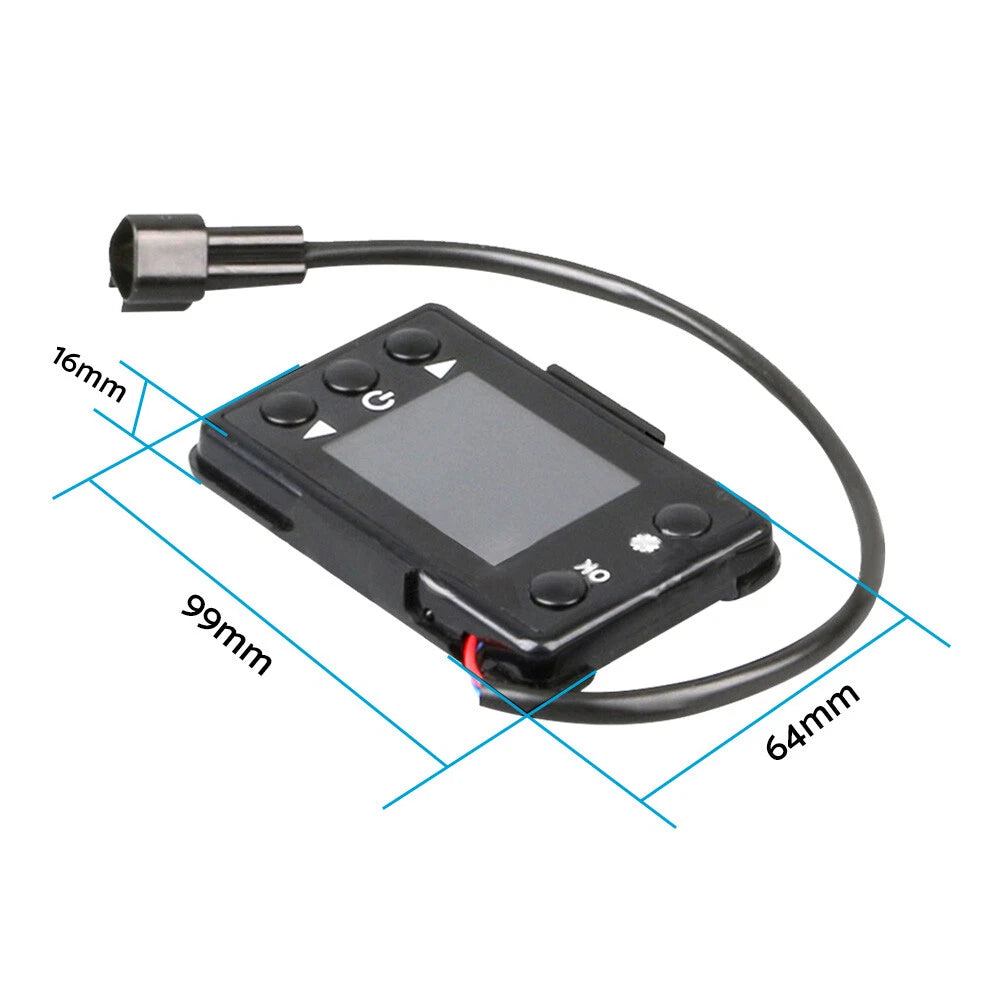 LCD Monitor Switch for Diesel Parking Heater Controller (12V/24V)