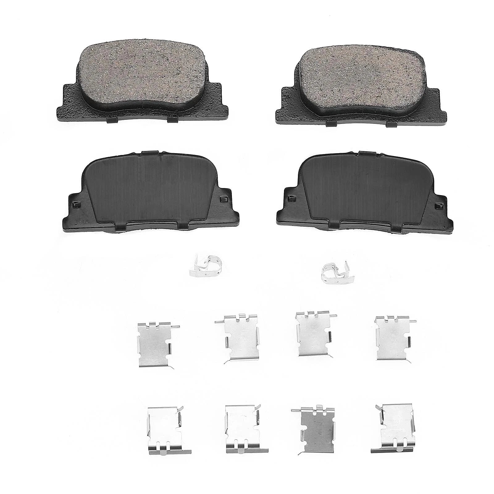 Rear Disc Brake Rotors & Ceramic Pads for Toyota Camry (2000–2001)