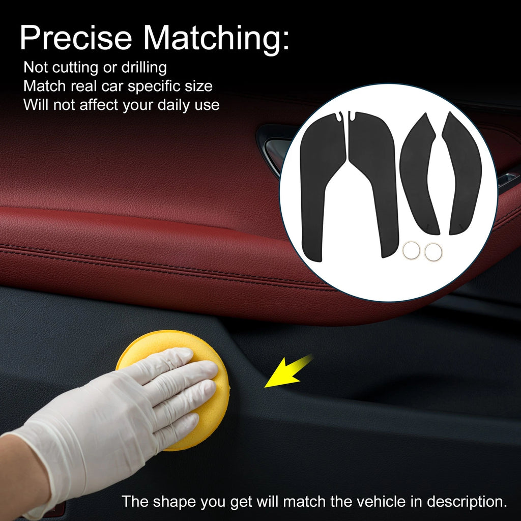 Set of 1 Car Door Anti Kick Pad Sticker Protector for Ford Focus (2019)
