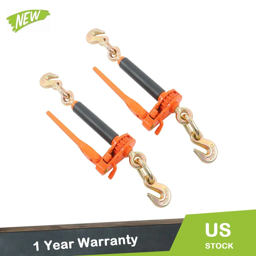 2X Load Binders with Grab Hooks for G70 (5/16"-3/8", 7100 lbs)