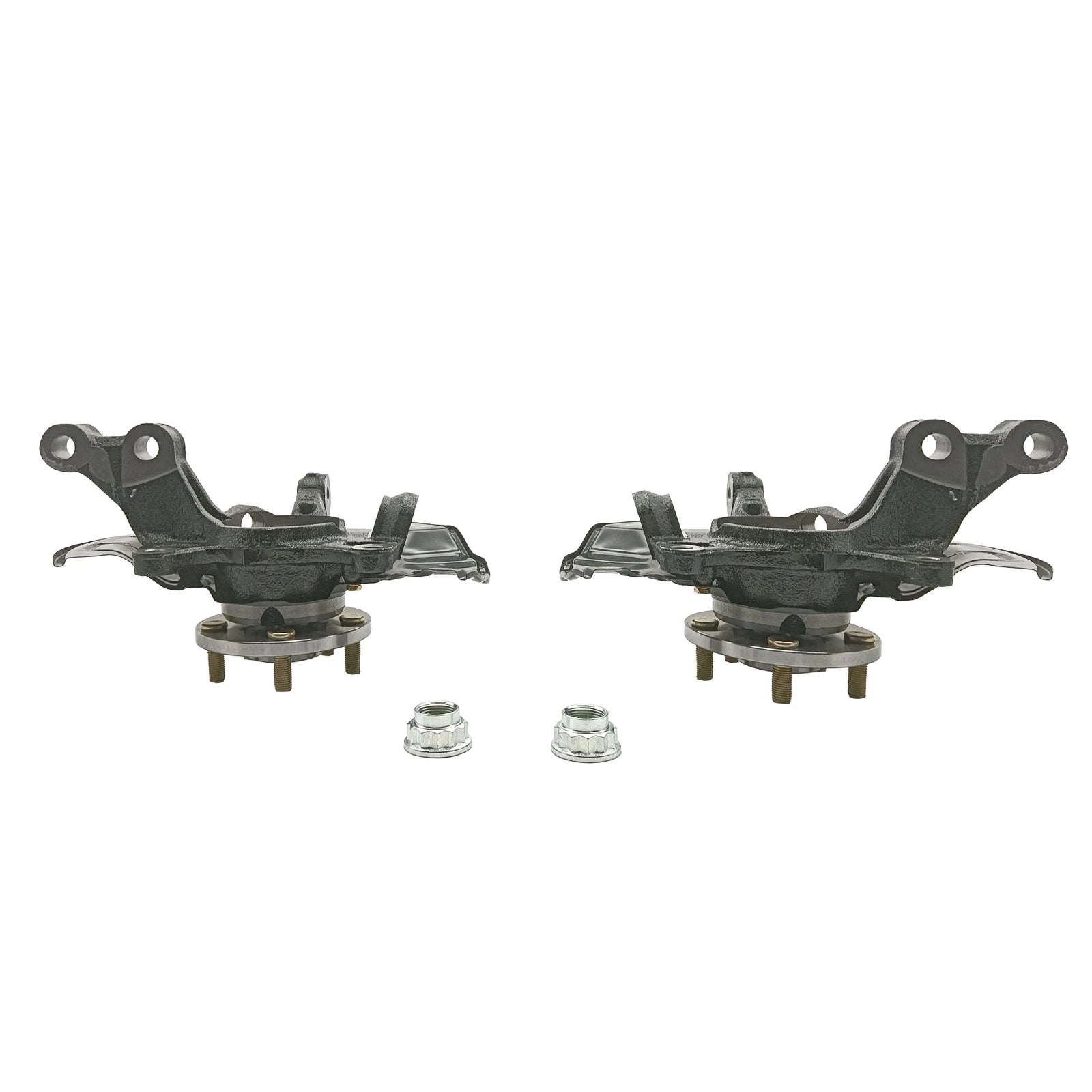 Pair Front Steering Knuckle & Wheel Bearing Hub Assembly for Toyota Corolla