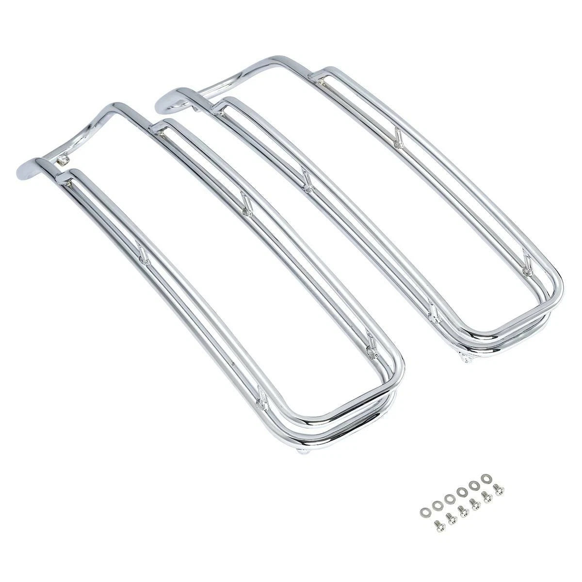 Saddlebag Lid Top Rails Trim Rack Guard for Harley Street Road Glide (2014–2024)