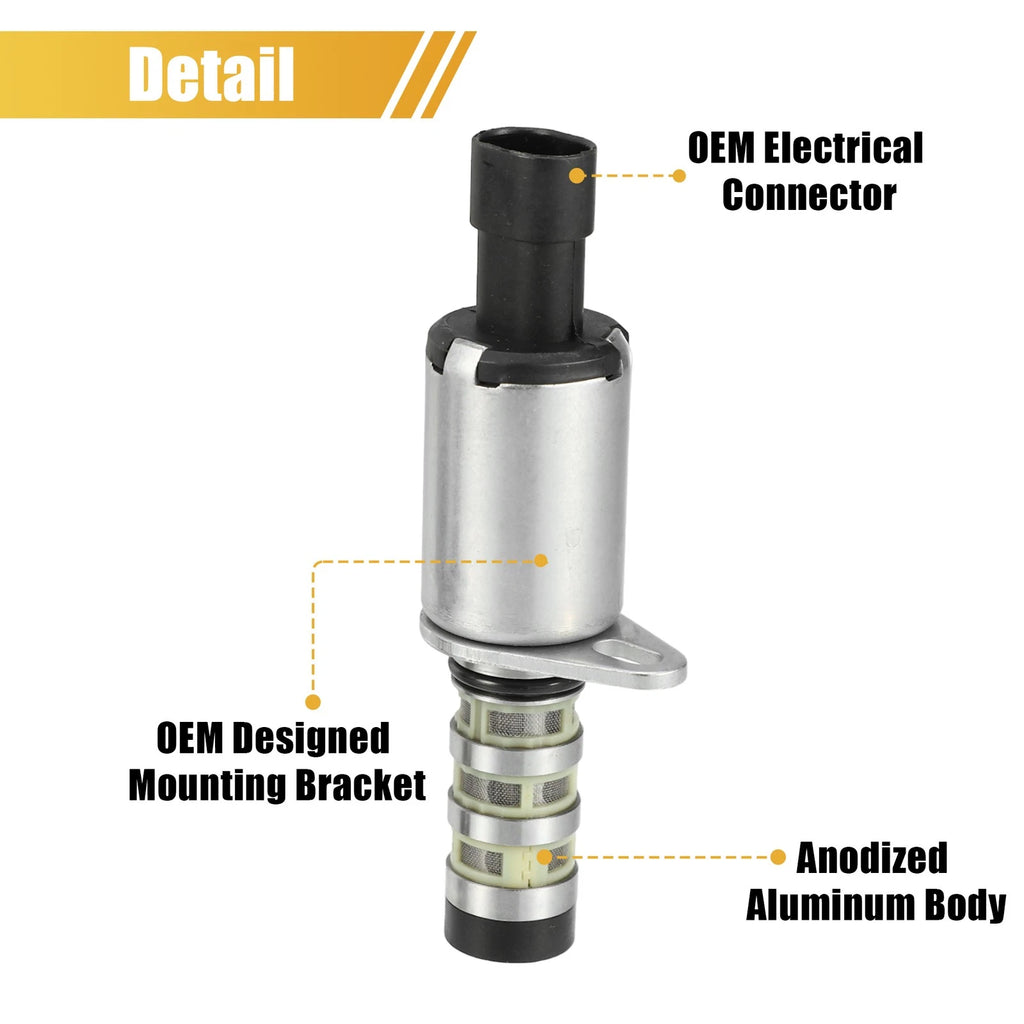 2pcs Variable Valve Timing Solenoid VVT for Chevrolet Trax (2013–2017) No. 55567050