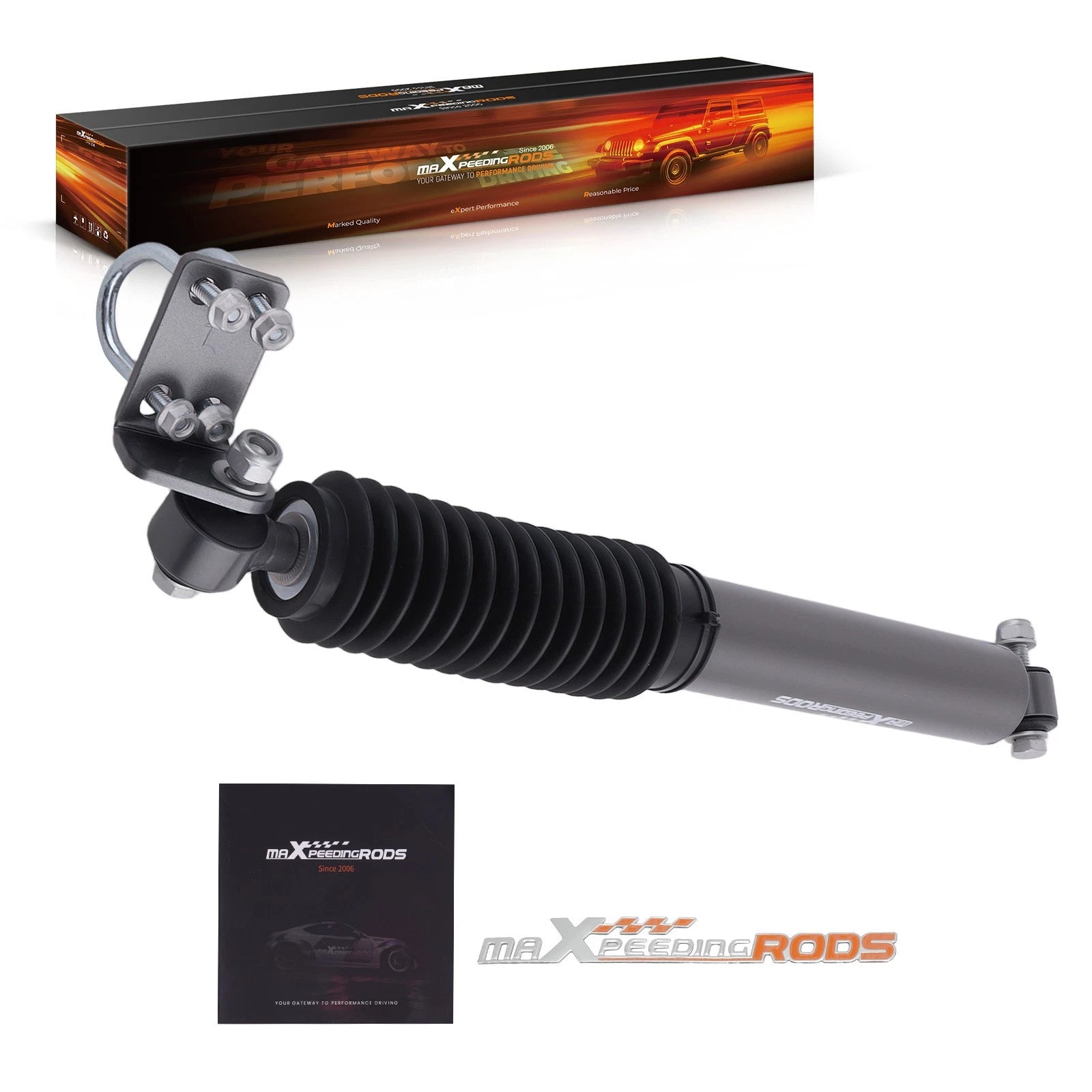 Steering Stabilizer for Jeep Wrangler JK 2007–2018