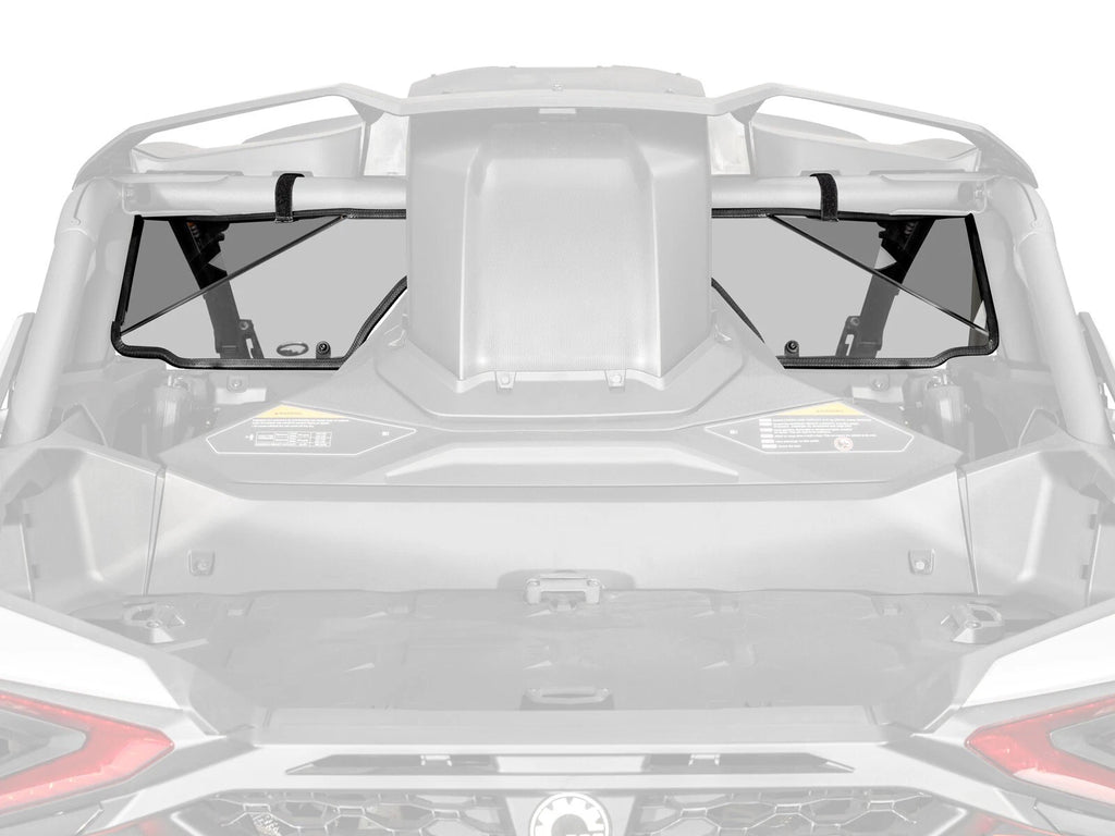 Scratch-Resist Light Tint Rear Windshield for Can-Am Maverick R (2024+)