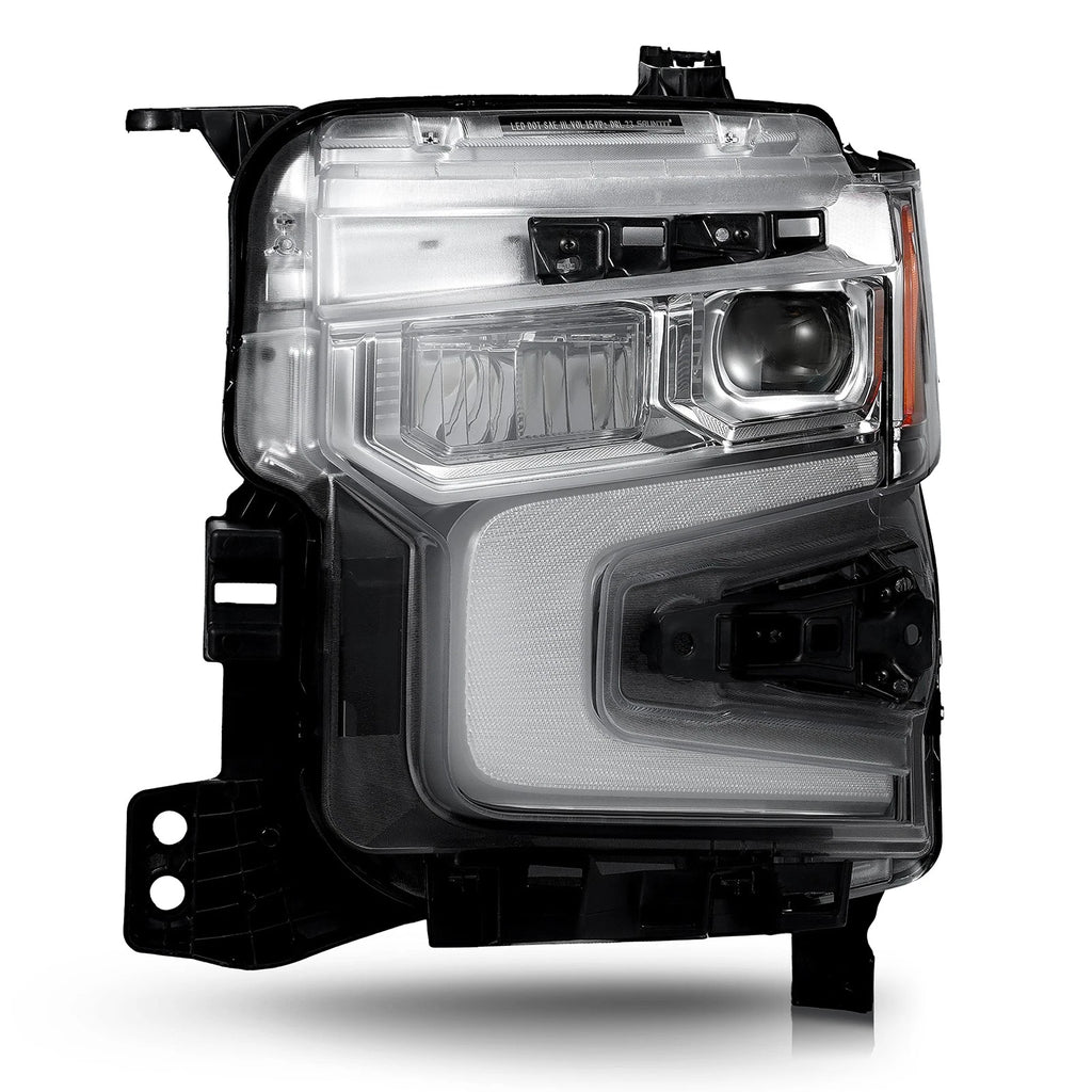 LED Headlight for Chevy Silverado 1500 LTZ (2022–2026) Chrome w/LED DRL Left