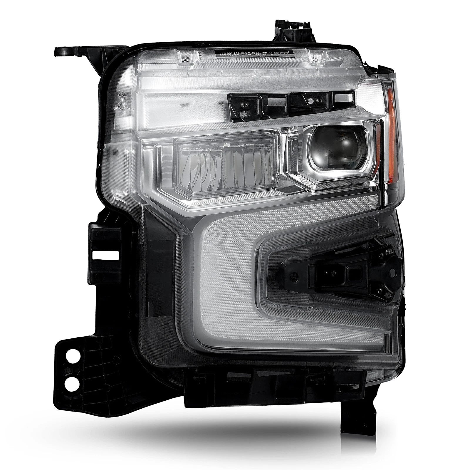 LED Headlight for Chevy Silverado 1500 LTZ (2022–2026) Chrome w/LED DRL Left