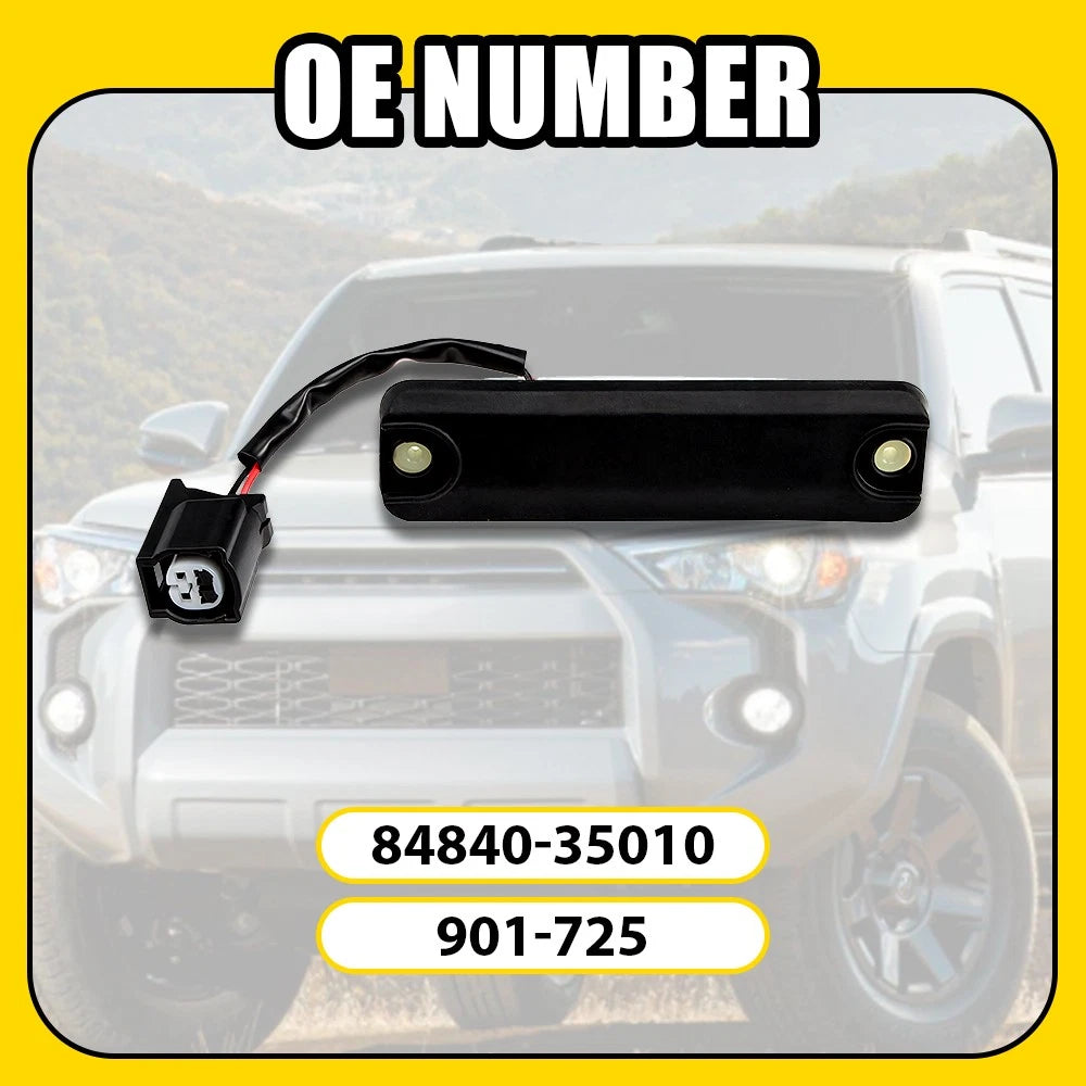 Trunk Hatch Liftgate Switch Latch Release Button Rubber for Toyota 4Runner (2003-2023)
