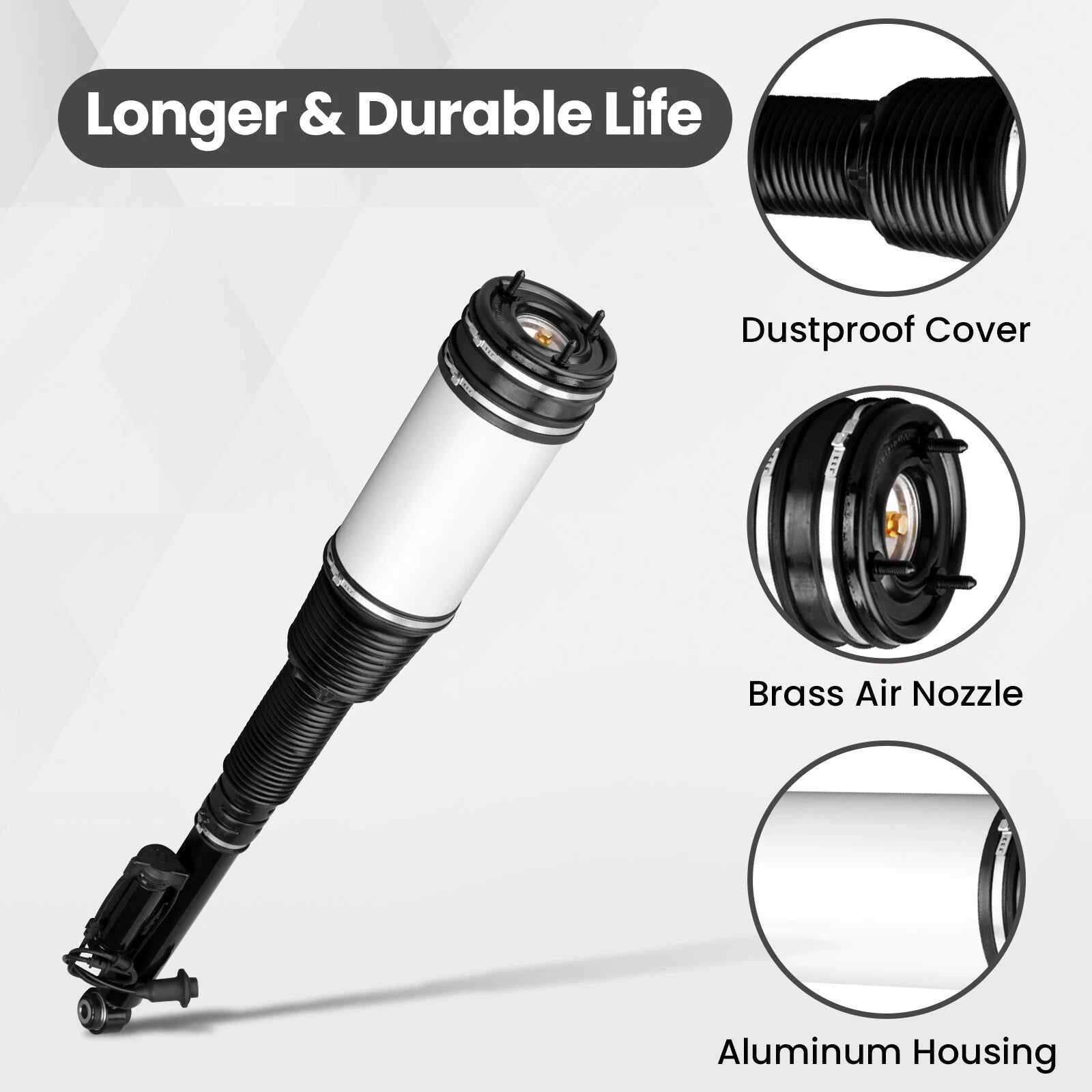 Air Suspension Shock Strut for Mercedes Benz W220 (1999–2006) 2203205013
