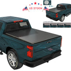6.5' Tonneau Cover with Light for Chevy Silverado GMC Sierra (2014–2019)