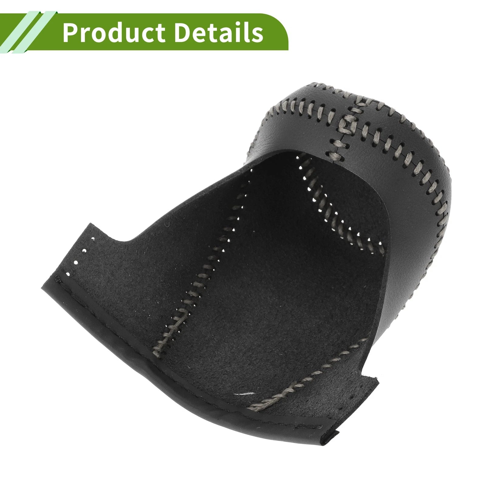 1 Pc Gear Shift Knob Cover for Chevrolet Malibu (2016–2020) Black Grey