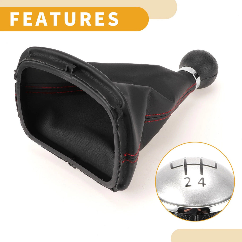 5 Speed Gear Shifter Knob with Cover for VW Passat (2005–2010)