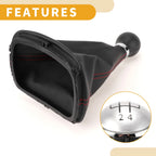 5 Speed Gear Shifter Knob with Cover for VW Passat (2005–2010)
