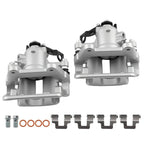 Set of 2 Rear Brake Calipers for Audi A4 Quattro (2005–2009) with Bracket