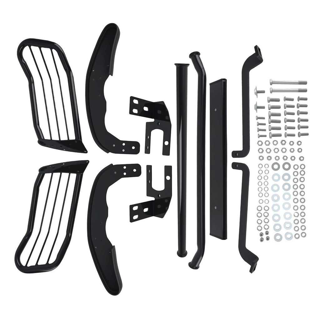Front Bumper Bull Bar Guard for Toyota Tacoma (2005–2015) Black Powder Coated