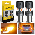2X LED Amber Yellow Turn Signal Bulbs for Various Vehicles 