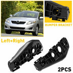 Set of 2 Front Bumper Retainer Brackets for Toyota Corolla (2009–2010)