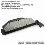 Air Filter Element for Honda CBR900RR CBR929RR (2000–2001) 17210-MCJ-003 Red T9