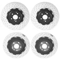 Brembo Front & Rear Drilled Brake Disc Rotors Kit for MB R230 SL65 AMG (2002–2011)