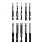 5X Hex Handle Vacuum Brazed Diamond Dry Drill Bits for Automotive Use