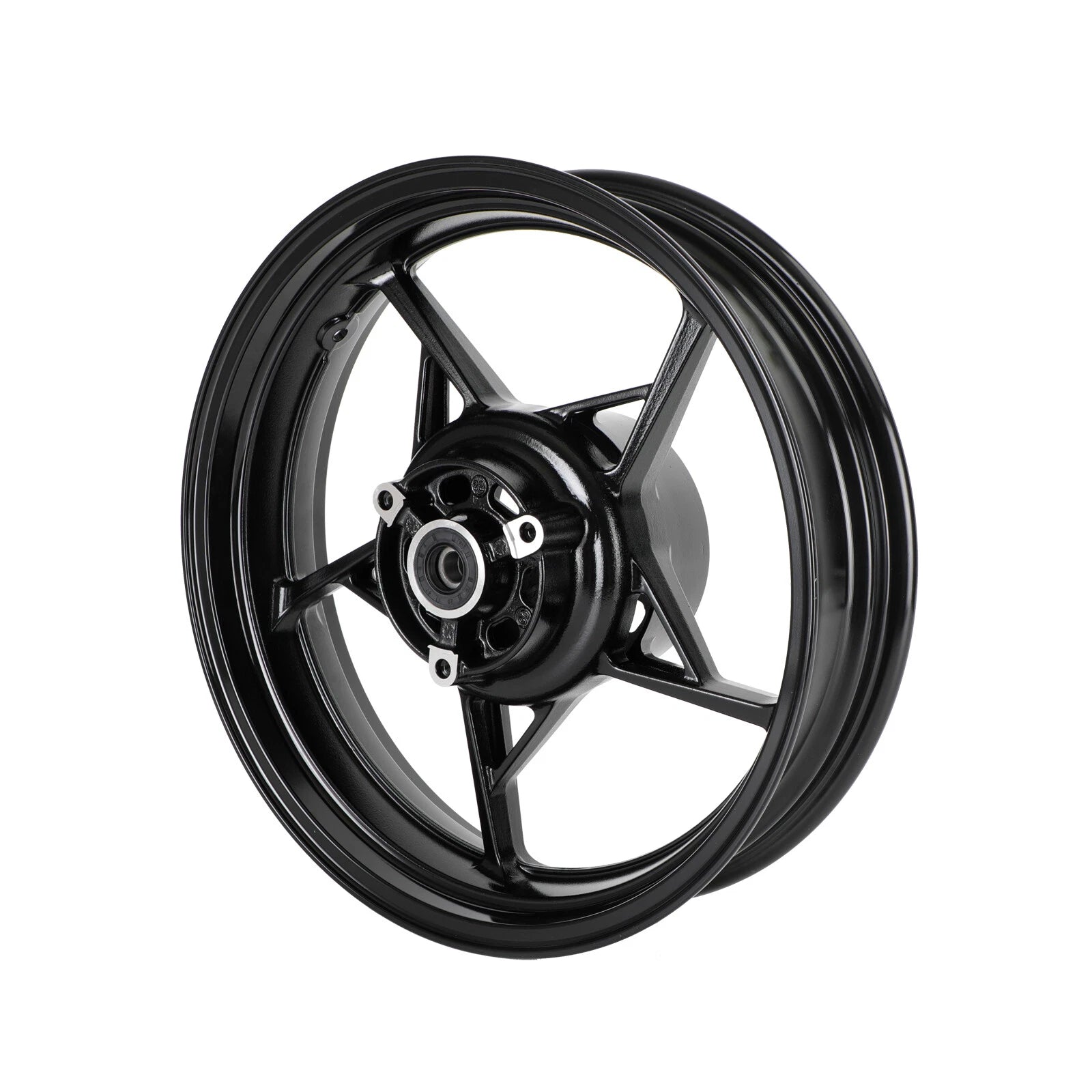 Black Rear Wheel Rim for Kawasaki Z400 Ninja 400 ABS (2018–2023) #2