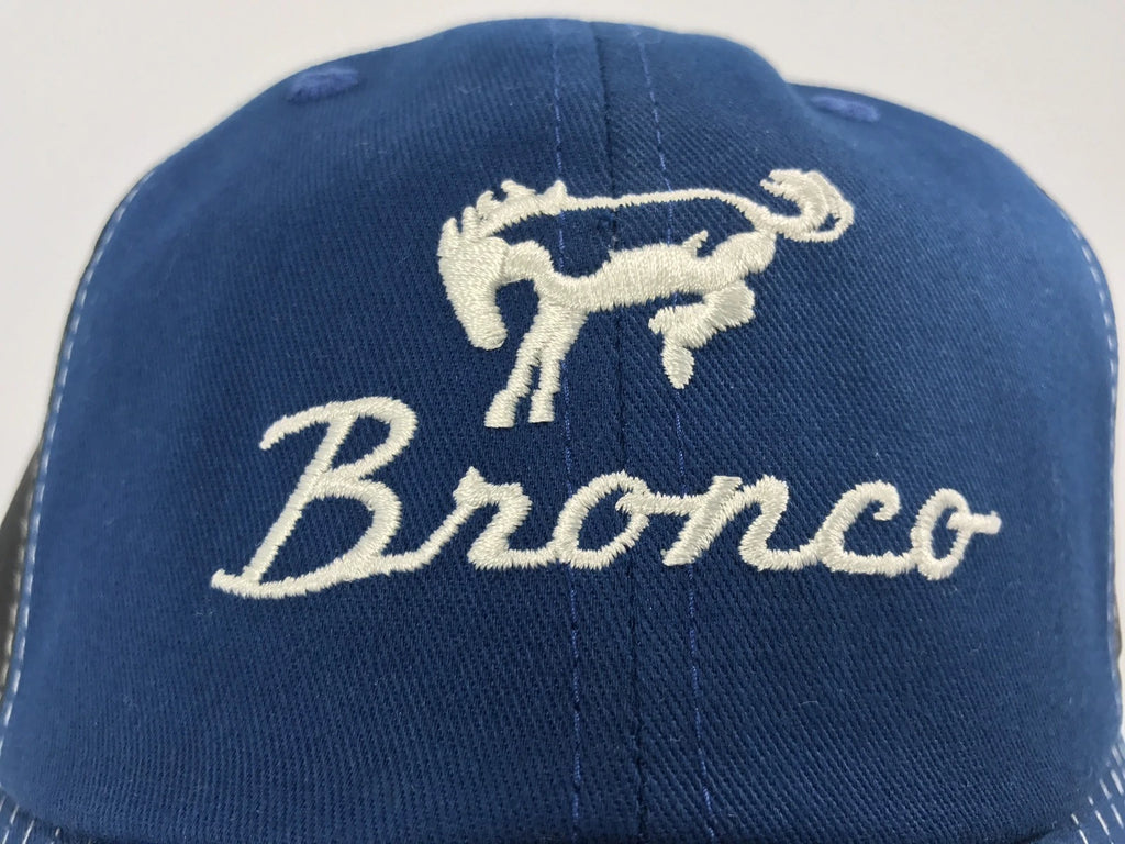 Ford Bronco Licensed Hat Cap Blue Black with Emblem for Ford Bronco (1996–2024)
