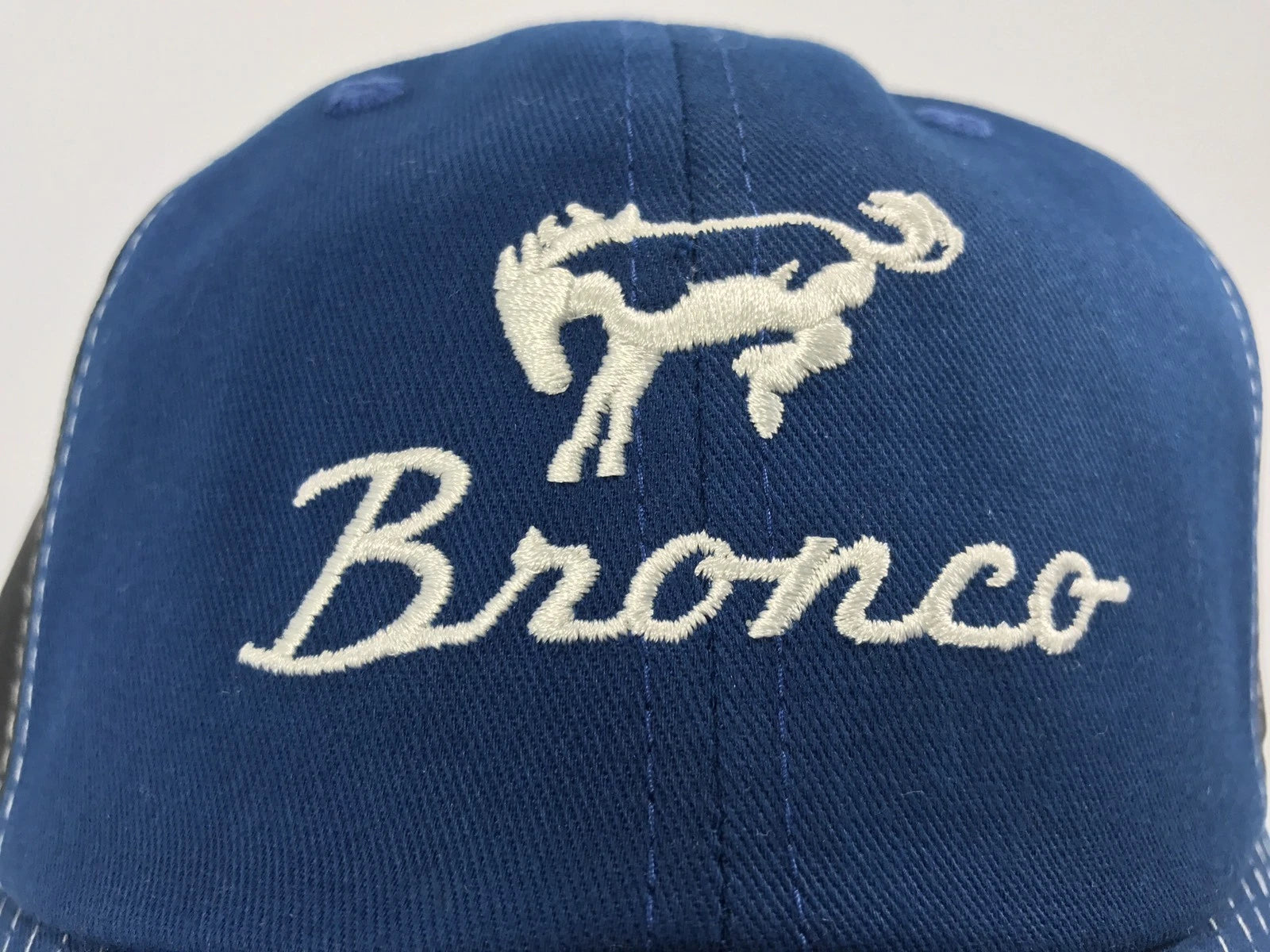 Ford Bronco Licensed Hat Cap Blue Black with Emblem for Ford Bronco (1996–2024)