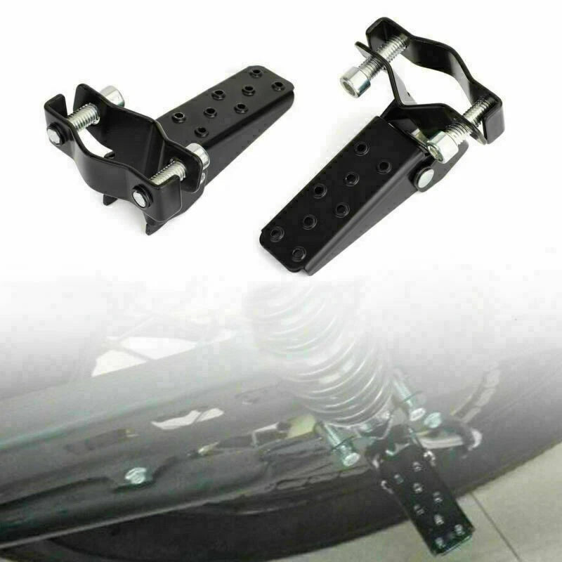 1 Pair Universal Fit Motorcycle Passenger Foot Pegs 25mm U9