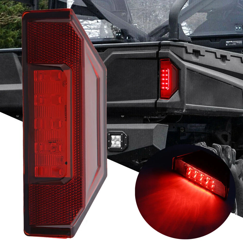 Set of 2 Red Tail Light Brake Lamps for Polaris General 1000 (2016–2020) 2412774