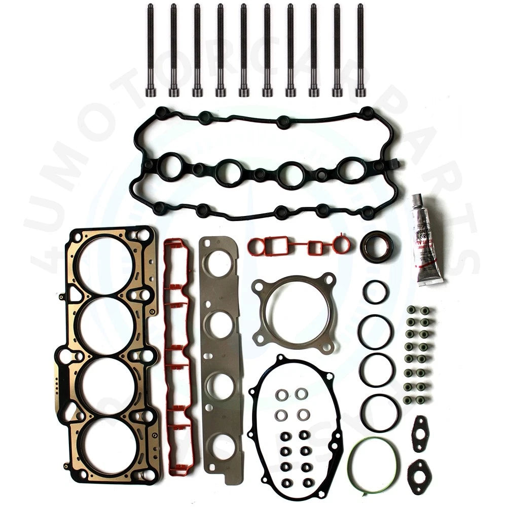 Head Gasket Bolts Set for Volkswagen GTI, Passat, Audi A3 (2006–2008)