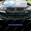 Black Stainless Steel Mesh Grille Insert for BMW 325i/330i (2006–2007)