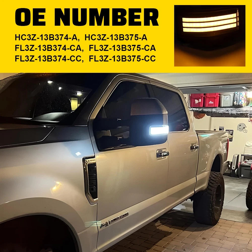 Switchback LED Side Mirror Light for Ford F150 (2015–2023)