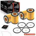 Set of 4 Engine Oil Filters for BMW 325Ci 325xi 330Ci 328Ci (2000–2006)