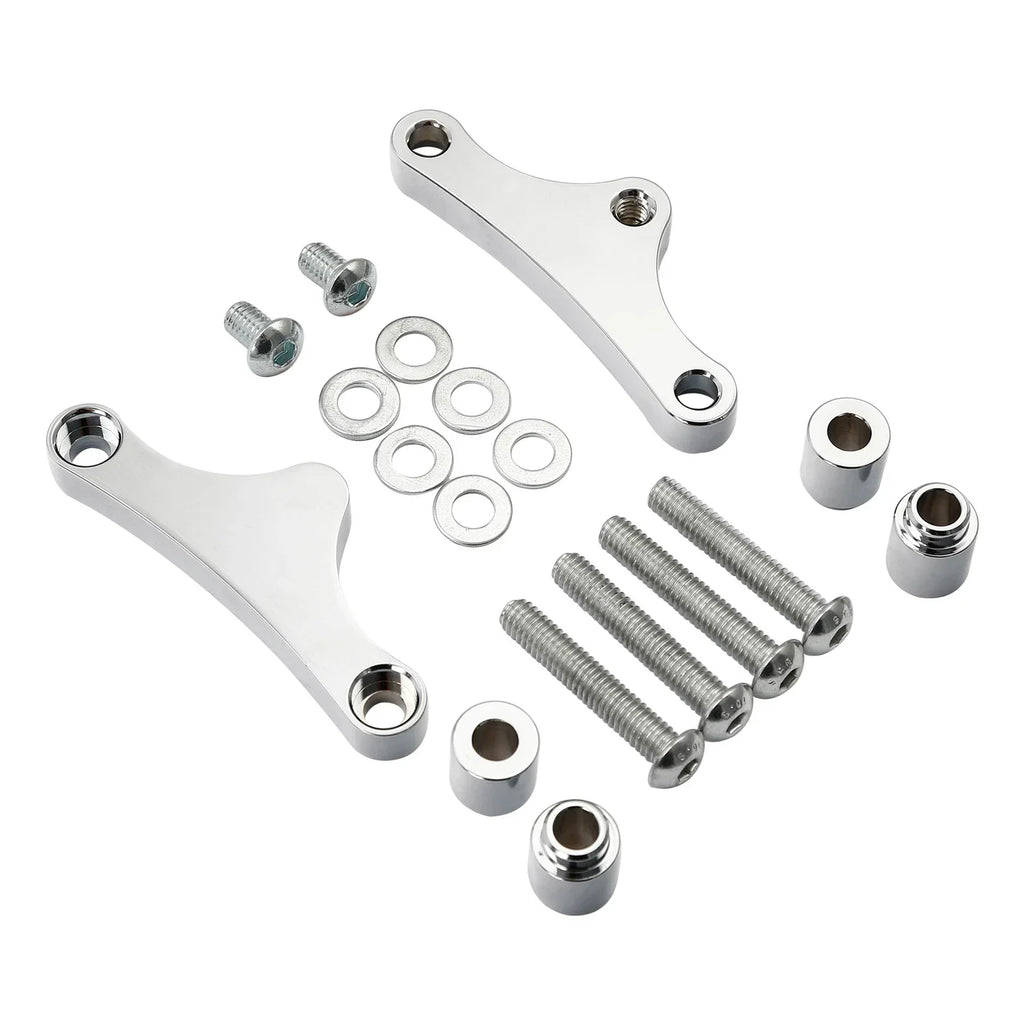 Chrome Front Fender Spacer 21" 23" 26" 30" for Harley Road Glide (2000-2013)