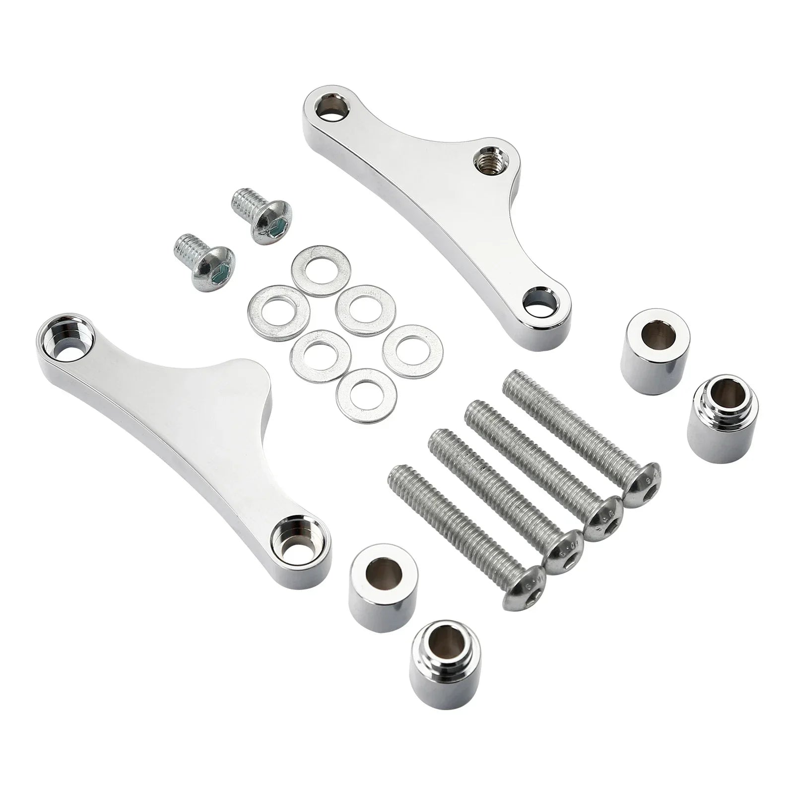 Chrome Front Fender Spacer 21" 23" 26" 30" for Harley Road Glide (2000-2013)