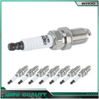 Set of 8 Iridium & Platinum Spark Plugs for Porsche Cayenne Audi R8 RS6 BMW Alpina B7