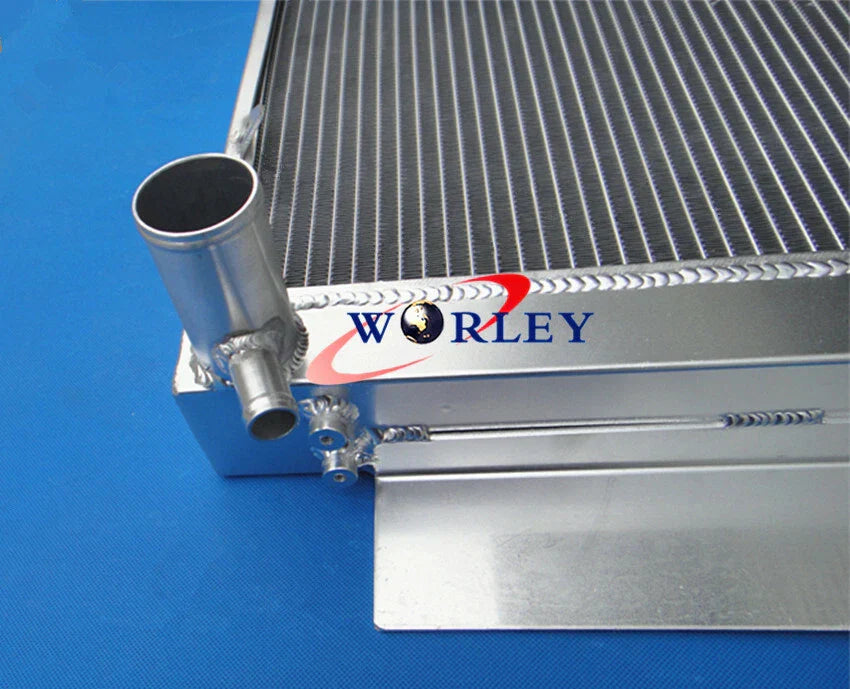 Aluminum Radiator & Oil Cooler for Mazda RX2 RX3 RX4 RX5 RX7 (1970-1985)