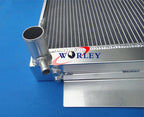 Aluminum Radiator & Oil Cooler for Mazda RX2 RX3 RX4 RX5 RX7 (1970-1985)