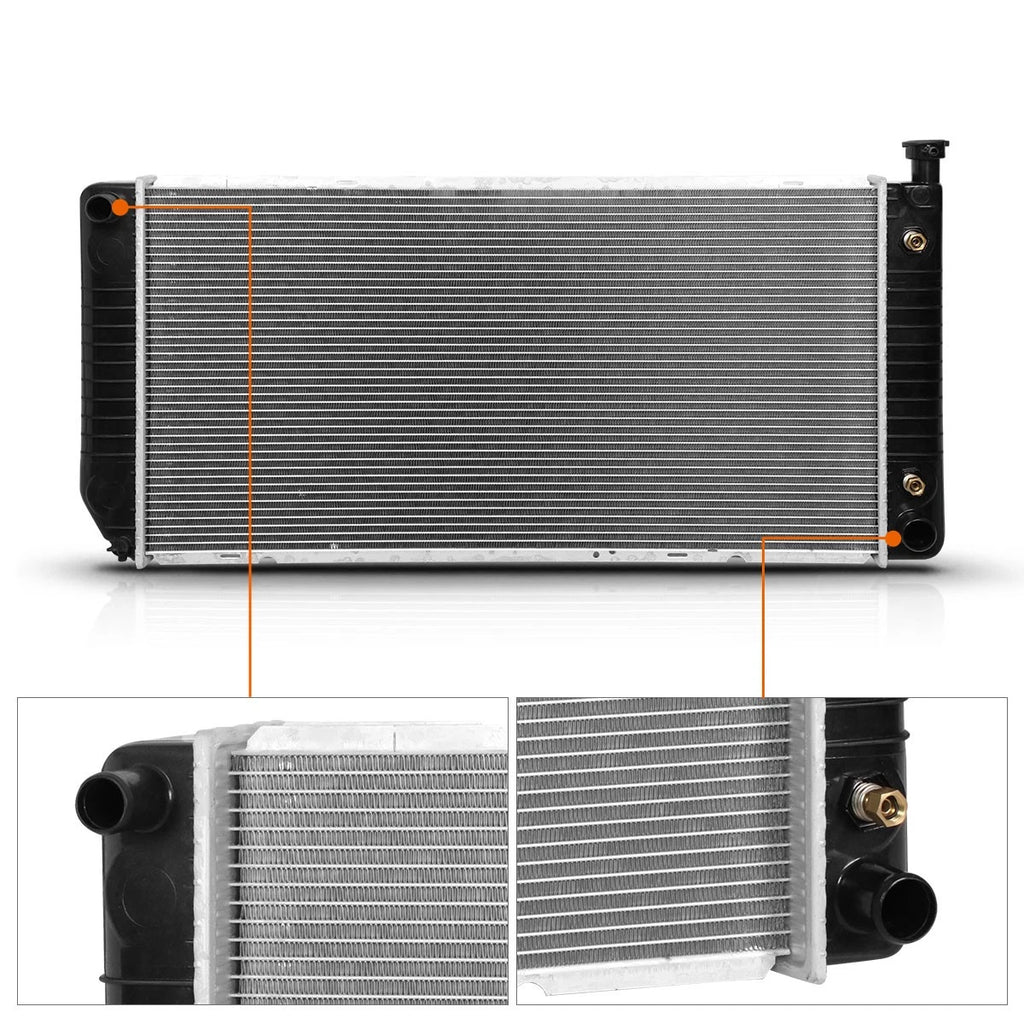 Aluminum Radiator DPI-2317 for Chevy GMC C/K Suburban Tahoe Yukon (1996–2000)