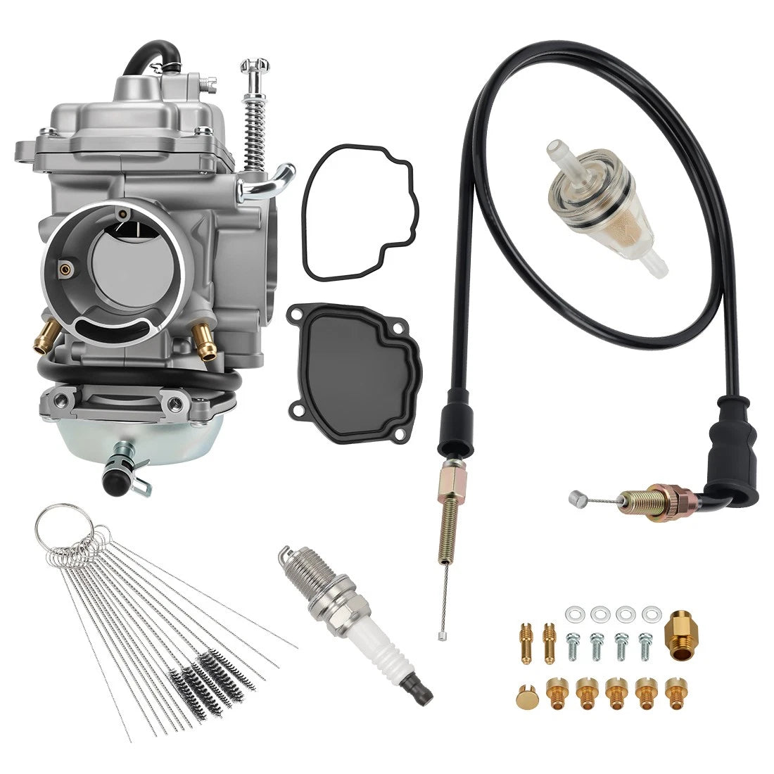 Carburetor w/ Throttle Cable 7080599 for Polaris Magnum 425 (1995–1998)