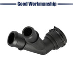 2X Radiator Coolant Pipe Hose Flange 5Q0122291AL for Volkswagen Golf (2015–2021)